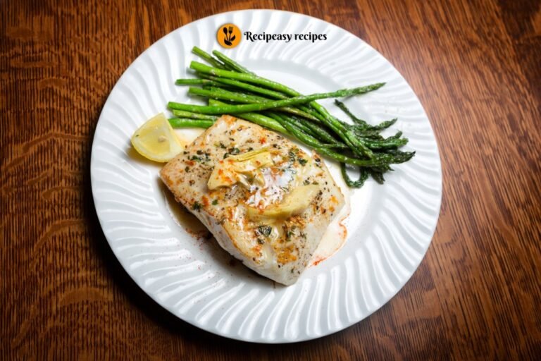 Air Fryer Halibut Recipe