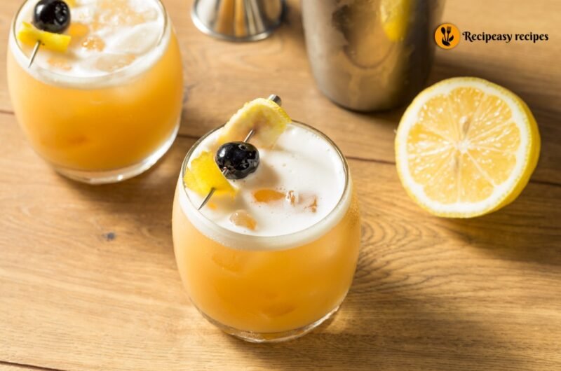Amaretto Stone Sour Recipe – Easy & Refreshing Cocktail