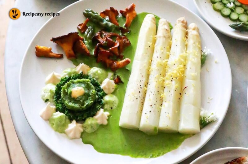 Asparagus White Recipe | Easy Roasted White Asparagus