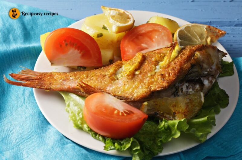 Crunchy Lemon Herb Baked Rockfish Recipe | Easy Dinner