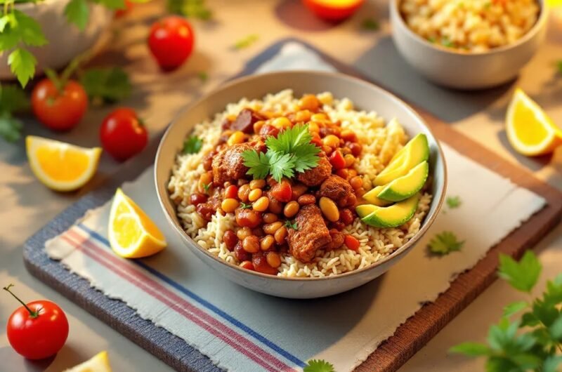 Bandera Dominicana Recipe | Traditional Dominican Lunch