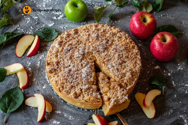 Apple Crumble Cheesecake Recipe
