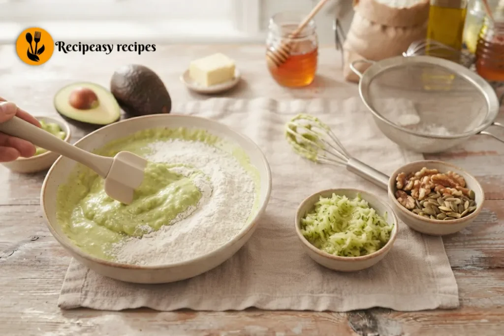 avocado bread dry ingredients