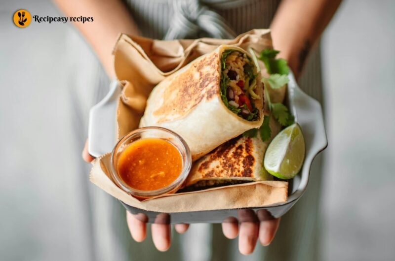 Easy Baked Burrito Recipe – Cheesy & Flavorful