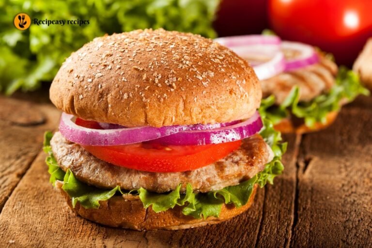 Barefoot Contessa Turkey Burger recipe.