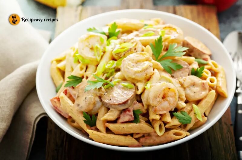 Creamy Cajun Andouille Sausage Pasta You’ll Crave!