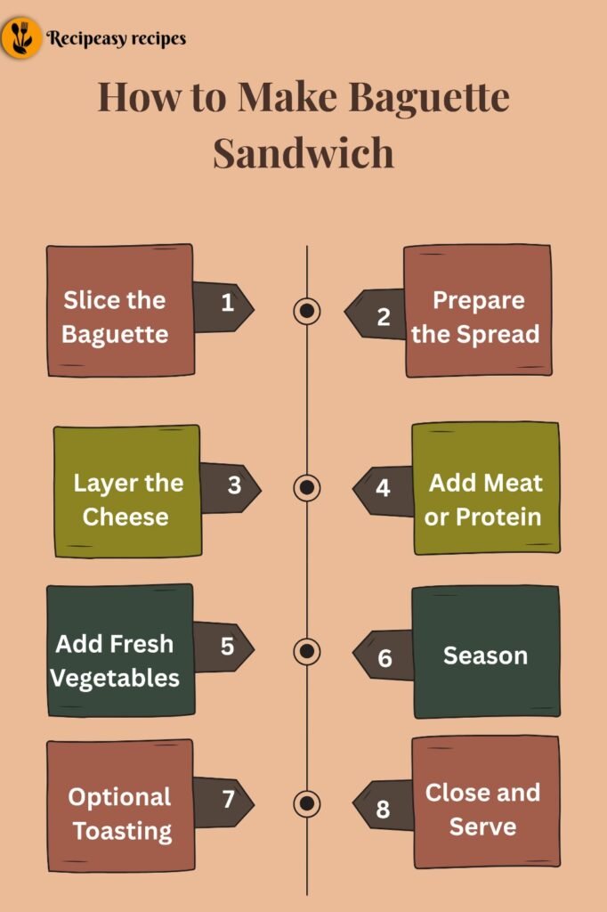 How to Make Baguette Sandwich