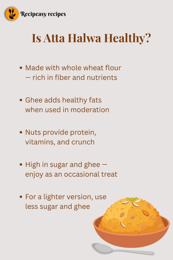 Is Atta Halwa Healthy