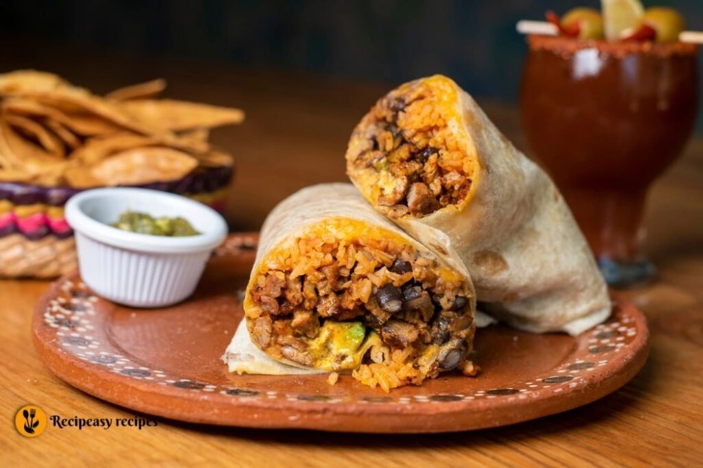 What is a baked burrito recipe