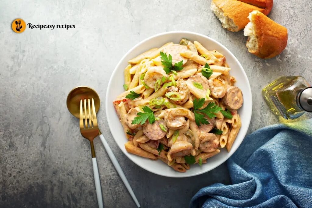 cajun pasta is so special 
