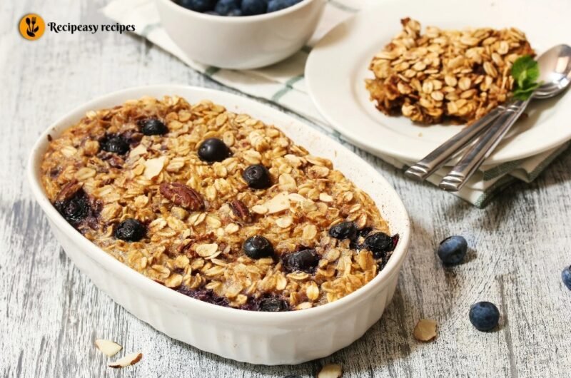 Baked Steel Cut Oatmeal | Easy & Healthy Breakfast