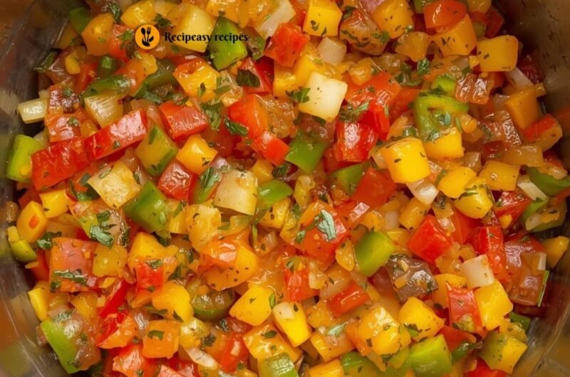 Best Bell Pepper Relish Recipe – Sweet, Tangy & Quick