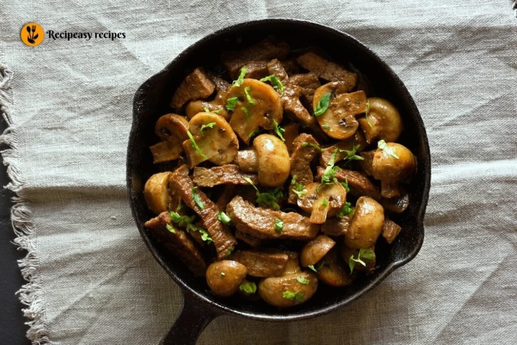 how to make Beef & Mushroom