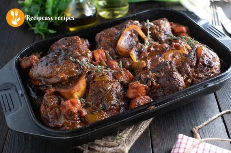 Beef Shank Slow Cooker Recipe (Fall-Off-the-Bone)