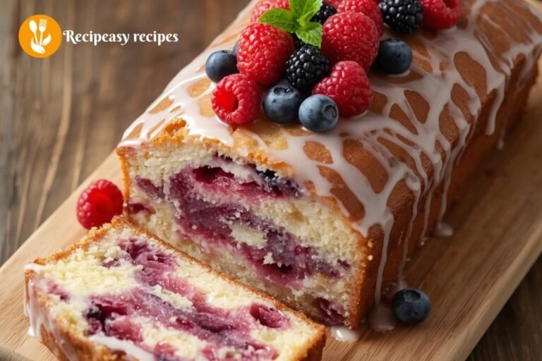 Berry Pound Cake Recipe