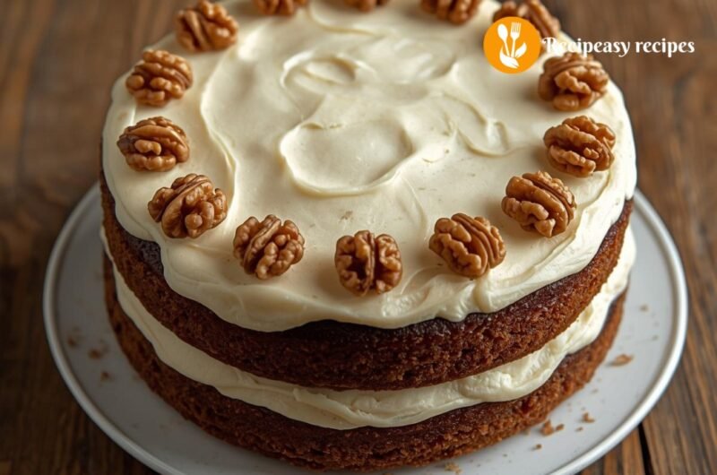 Black Walnut Cake Recipe – Moist, Nutty & Irresistibly Soft