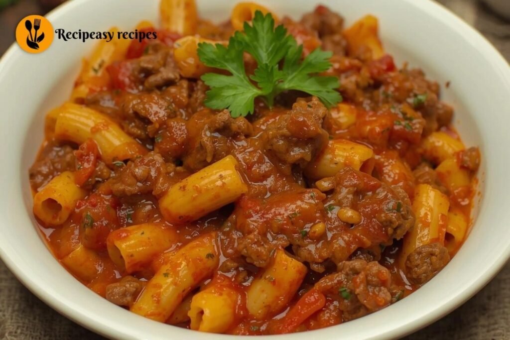 What is Beefaroni Recipe