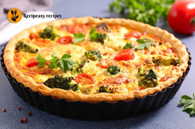 Chicken Quiche Recipe (Easy, Creamy & Delicious)