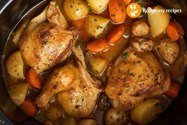 Easy Chicken Potato Crock Pot Recipe