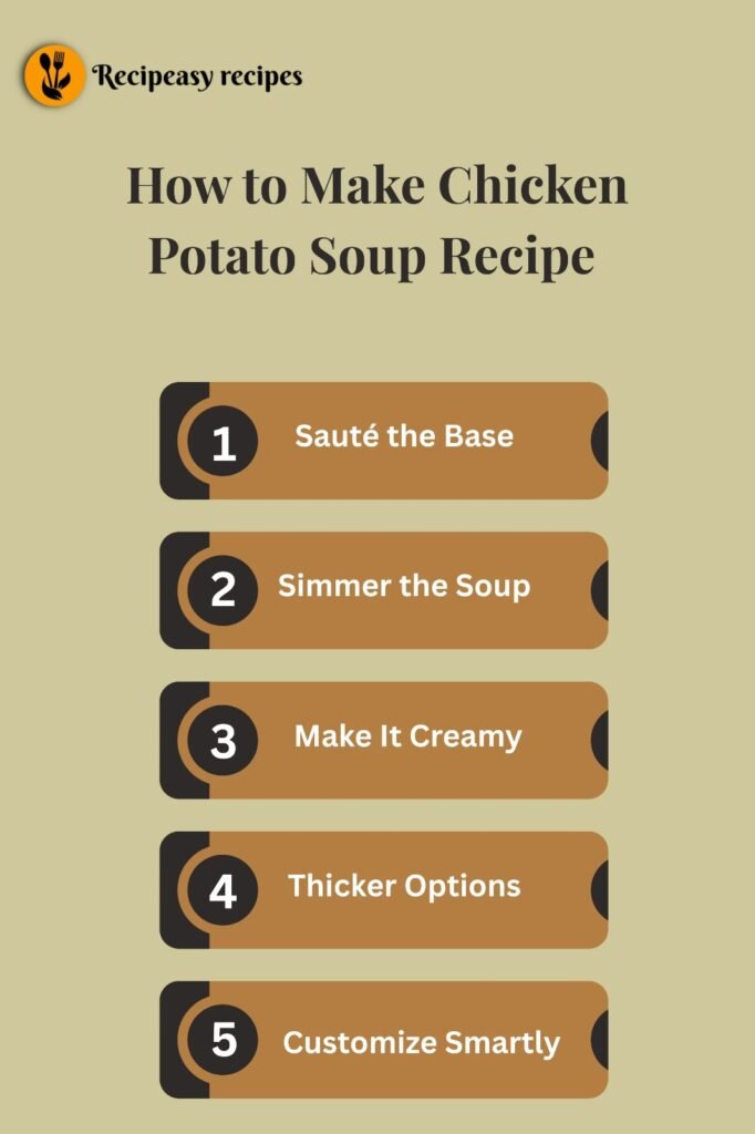 How to Make Chicken Potato Soup Recipe