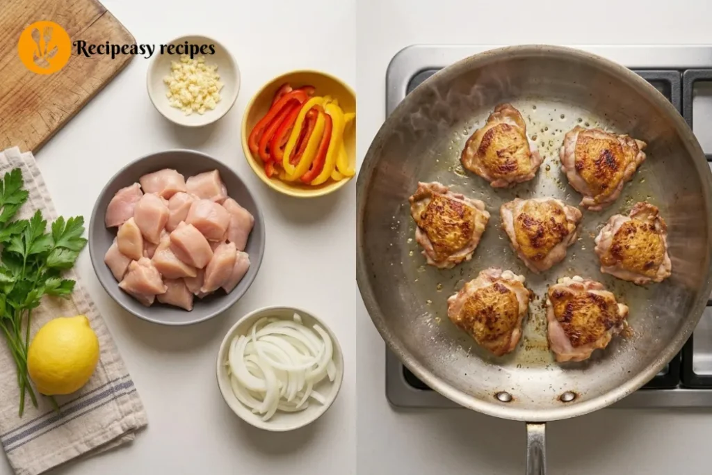 Sear the Chicken