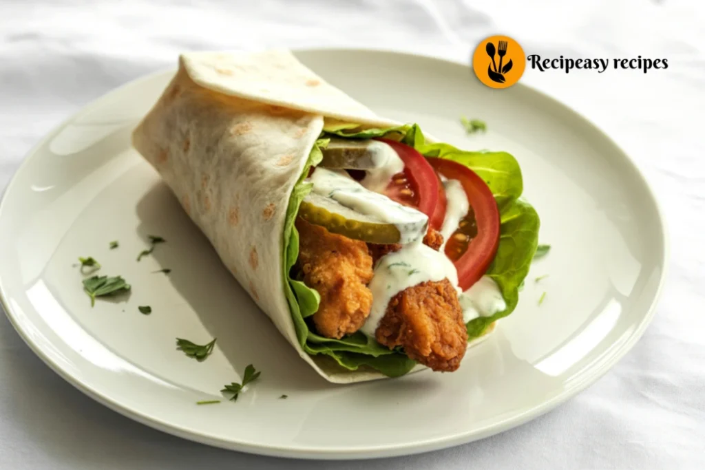 Chicken Ranch Wrap Recipe