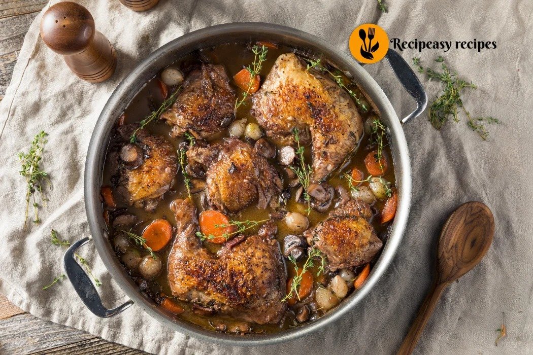 chicken recipe using red wine