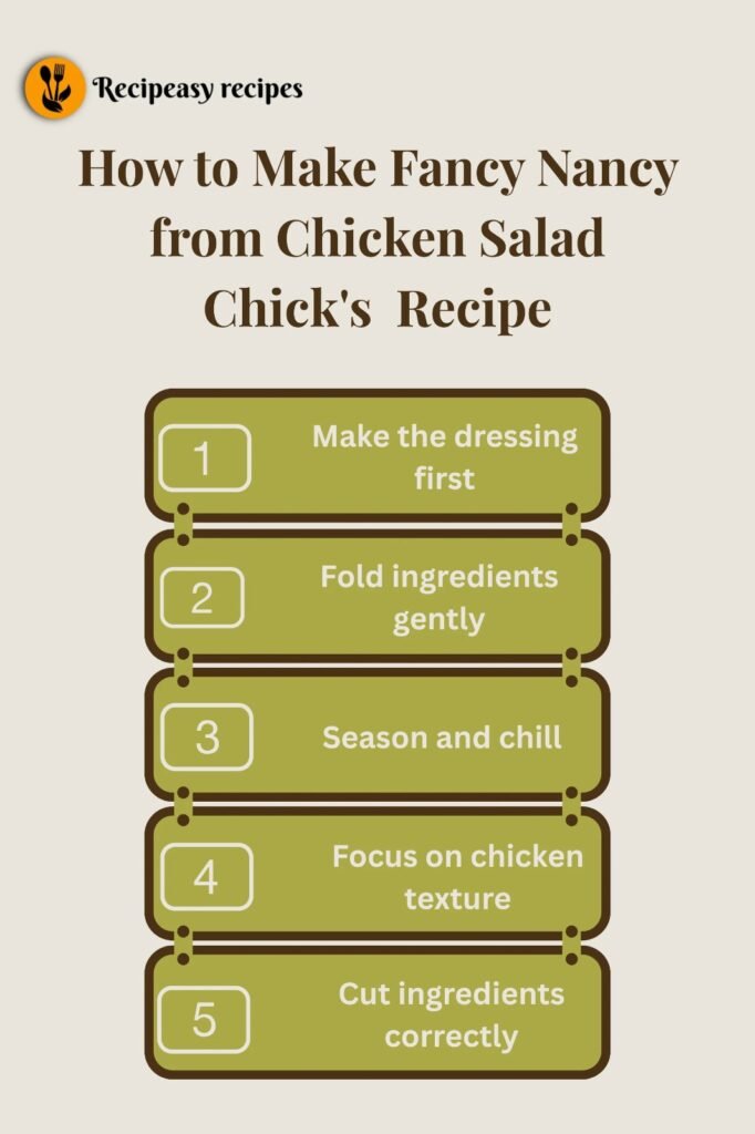 how to make Fancy Nancy from Chicken Salad Chick recipe