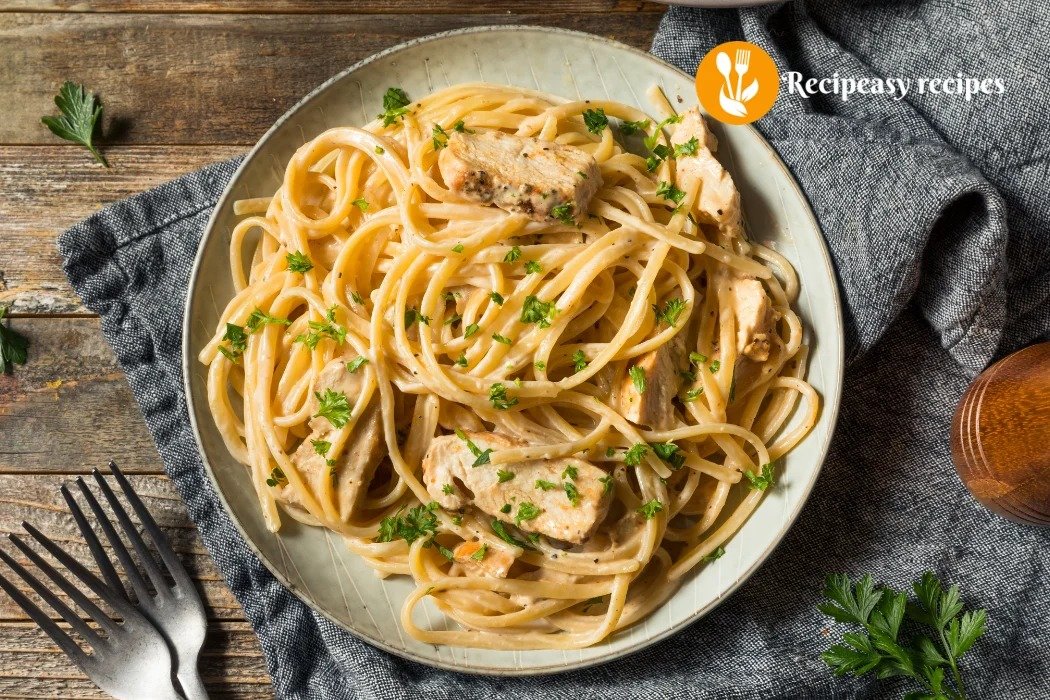 Chicken Shrimp Alfredo recipe