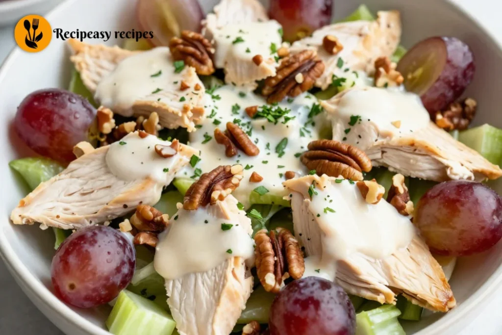 chicken salad recipe with grapes and Pecans
