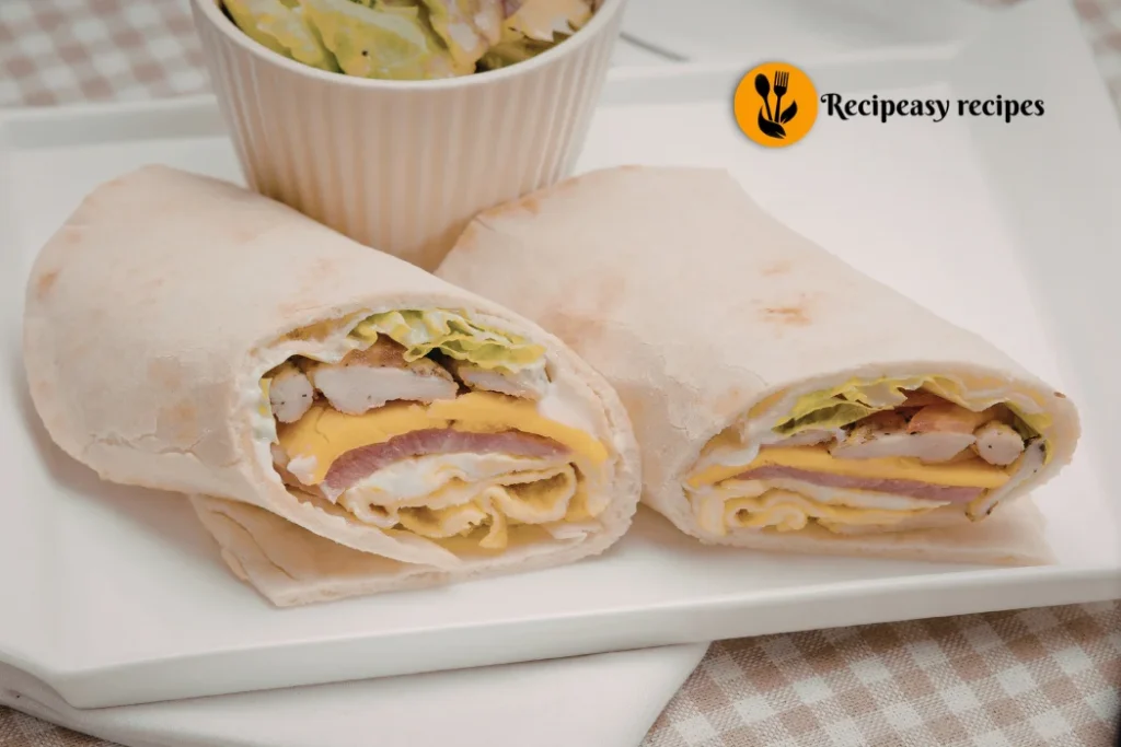 what is chicken salad wrap recipe