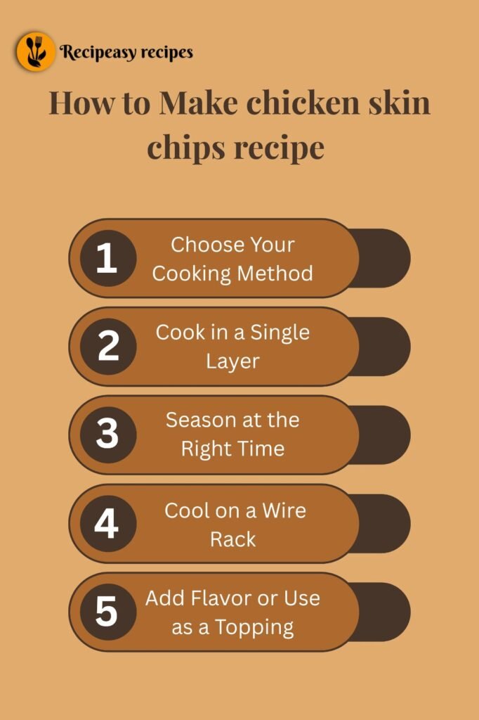 how to make chicken skin chips recipe