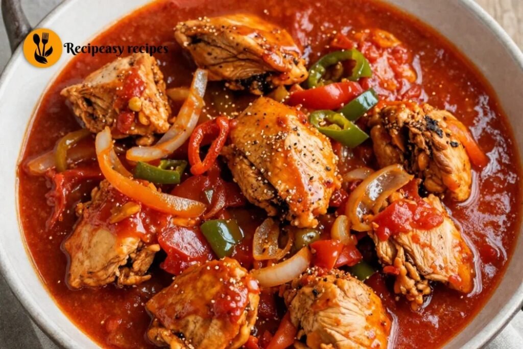 what is chicken sauce piquant recipe