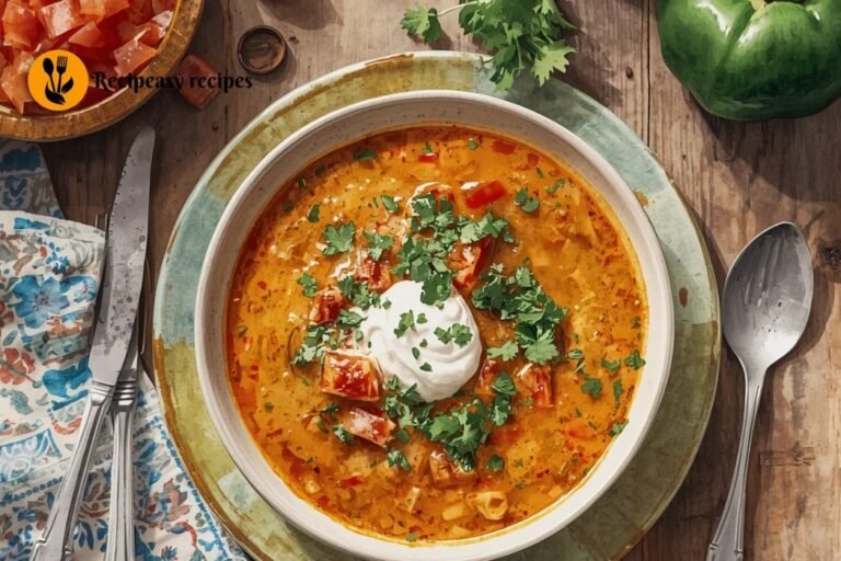Chile Poblano Soup Recipe