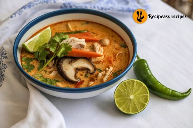 Chicken Tom Yum Soup Recipe (Authentic Thai Flavor in 30 Minutes)