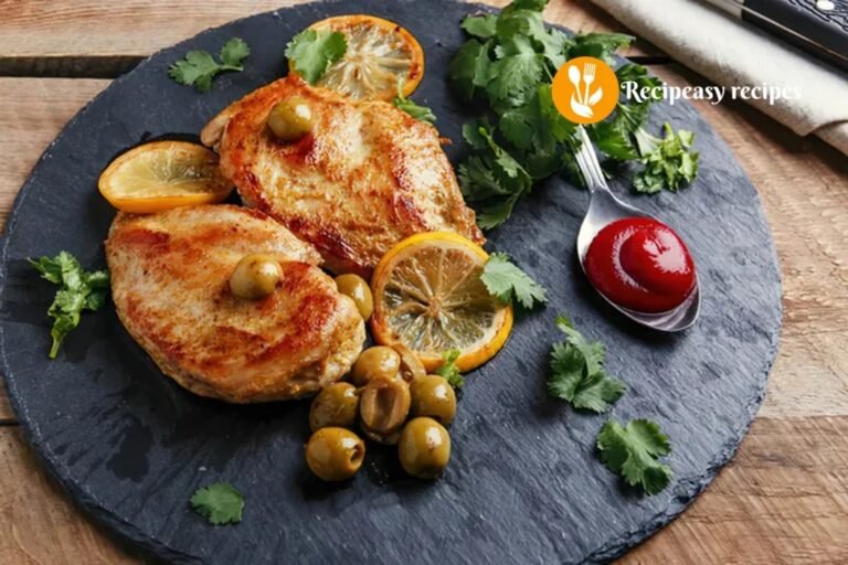 chicken with olives recipe