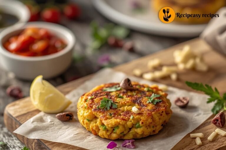 chickpea patty recipe