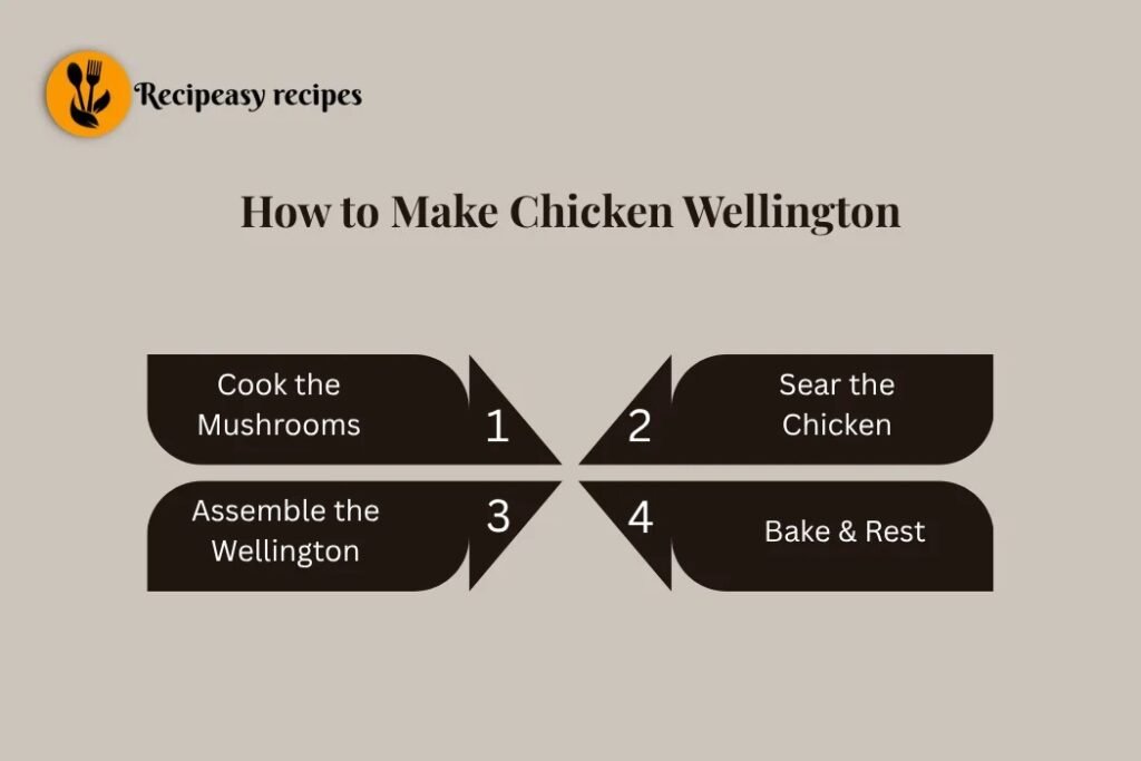 how to make Chicken Wellington recipe