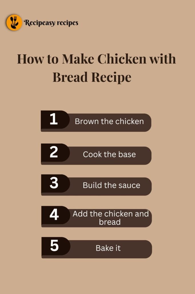 how to make Chicken with Bread Recipe