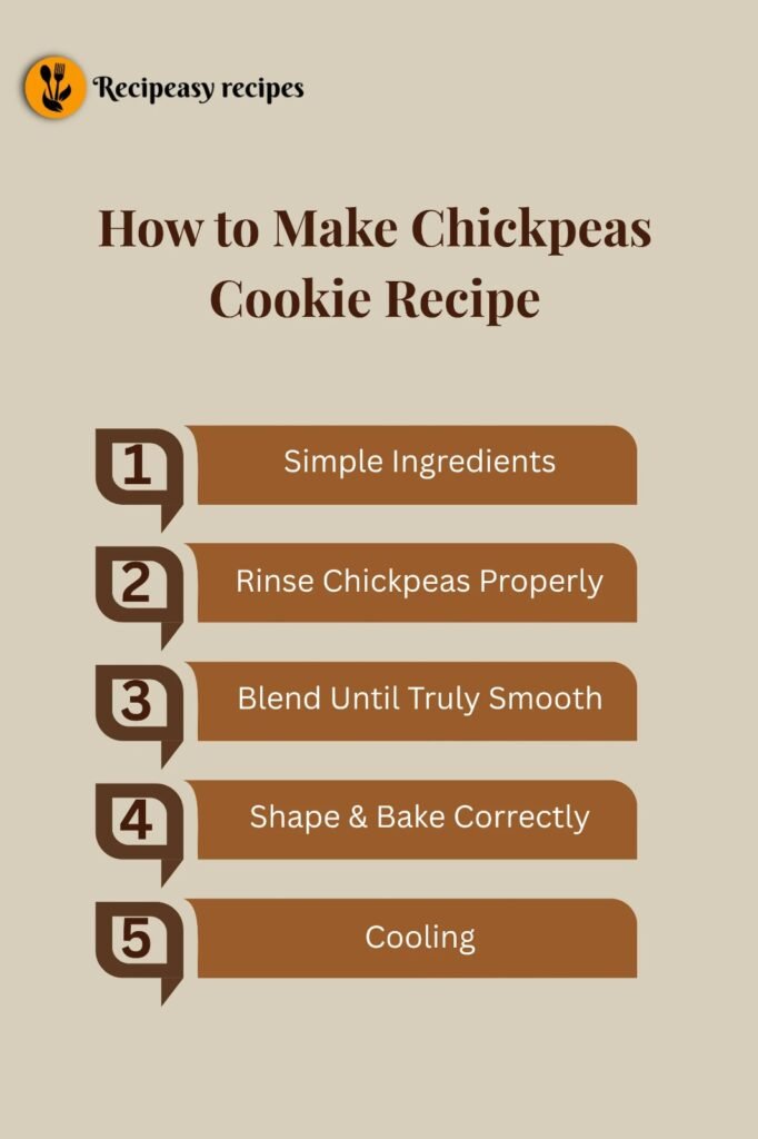 how to make Chickpeas Cookie Recipe