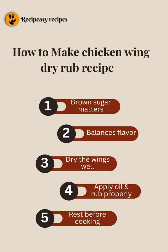 how to make chicken wing dry rub recipe