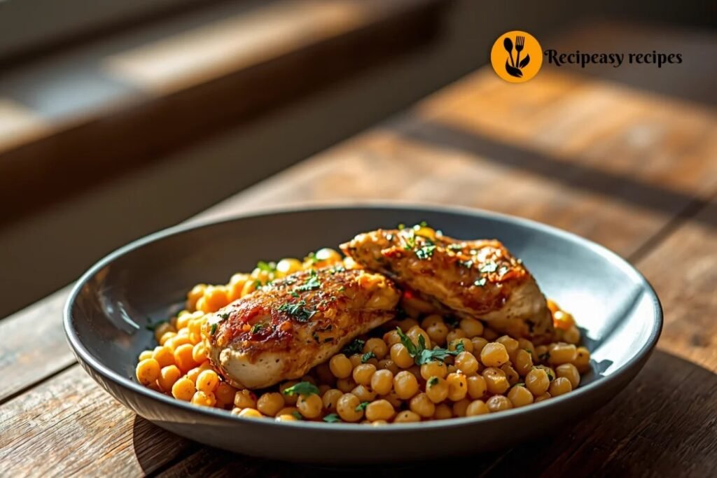 what is Chicken with Garbanzos Recipe