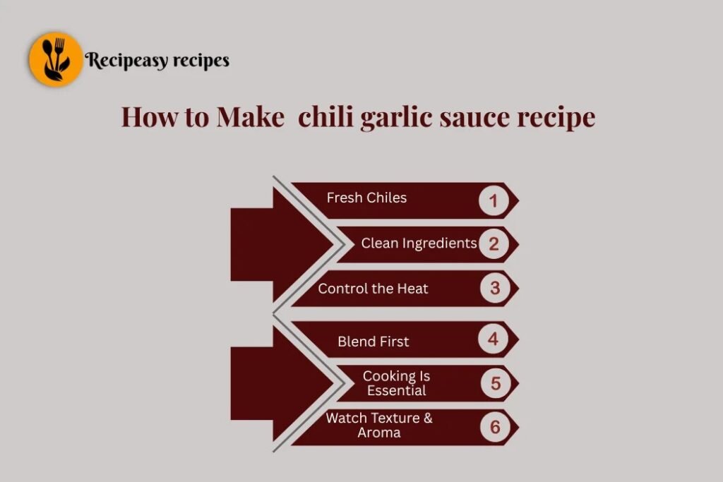 how to make chili garlic sauce recipe