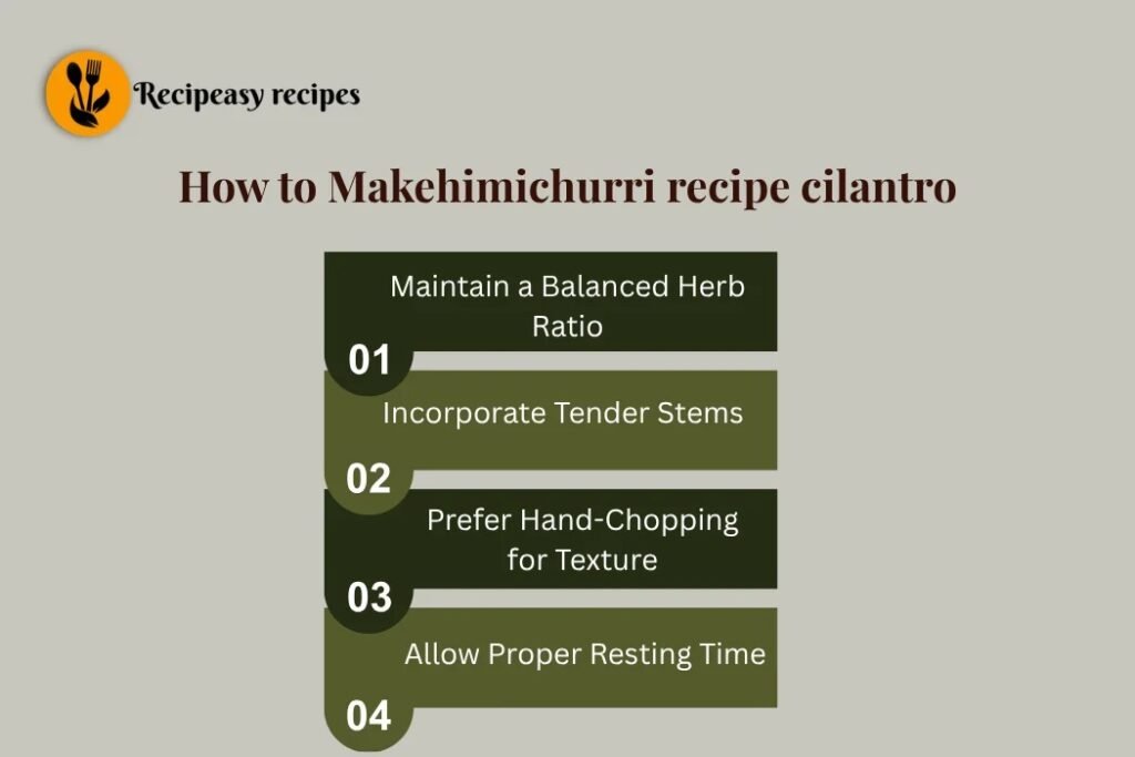 how to make himichurri recipe cilantro