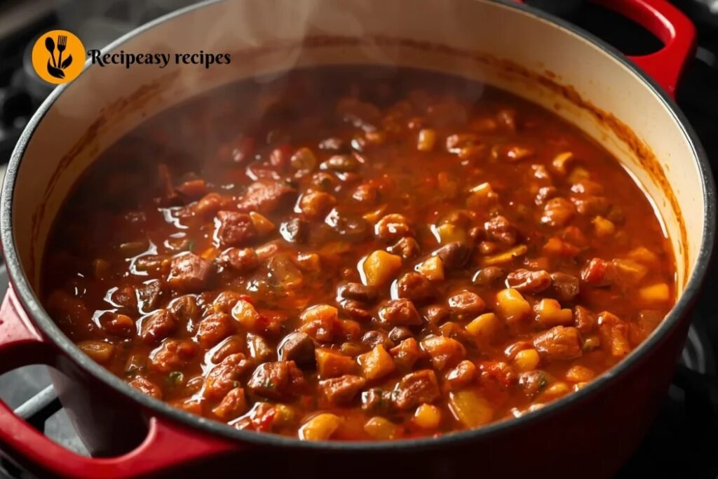 what is chili recipe no tomatoes
