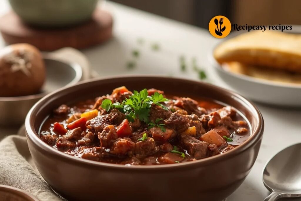 what is chili with beef brisket recipe