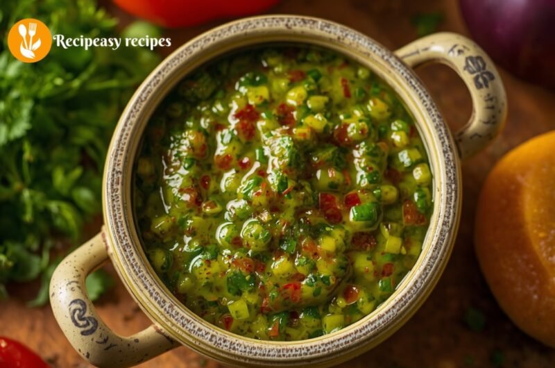 Best Chimichurri Recipe Cilantro (Parsley Argentinian Sauce)