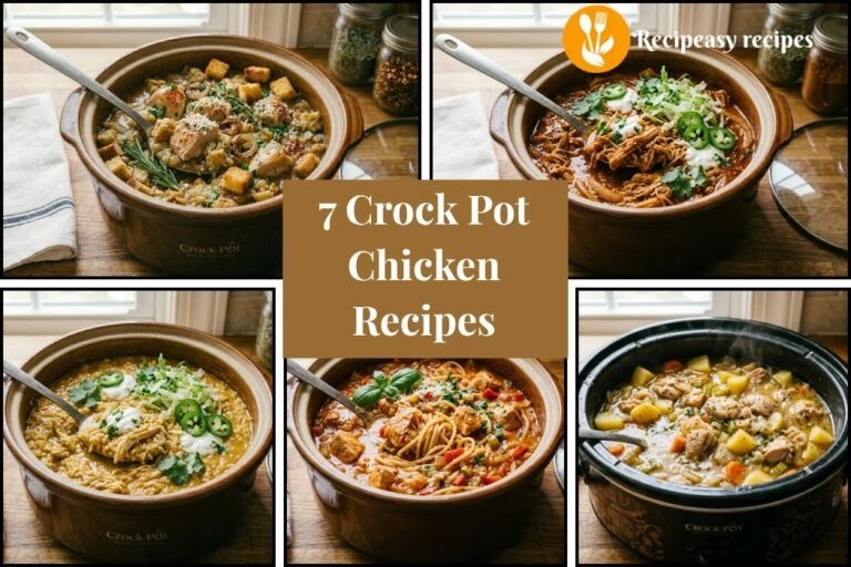 7 Crock Pot Chicken Recipes