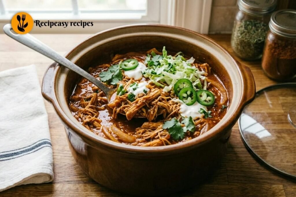 Chicken Tinga Crock Pot