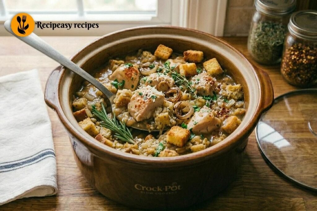 Chicken and Potato Crock Pot with Extra Flavor